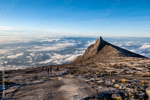 Obraz Mount kinabalu summit