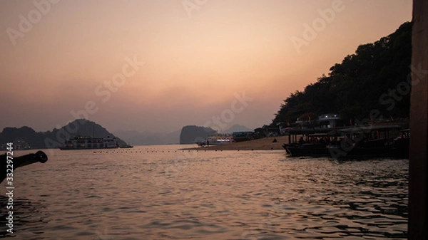 Obraz sunset on beach