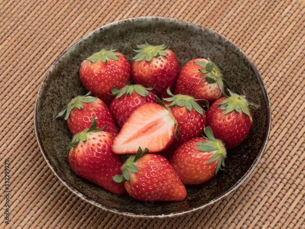 Fototapeta イチゴ　とちおとめ