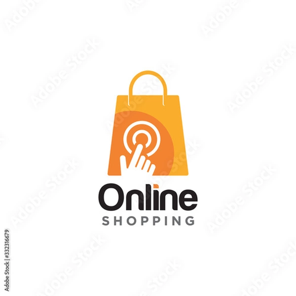 Fototapeta Shopping Logo Icon Design Vector