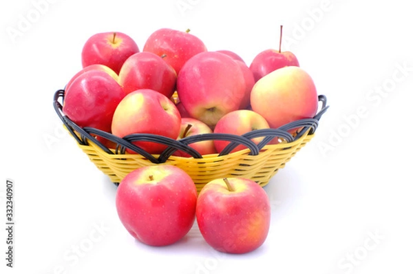 Fototapeta Rockit apple, A Hawke's Bay new Zealand apple, one of the best apple of New Zealand, New Zealand pride