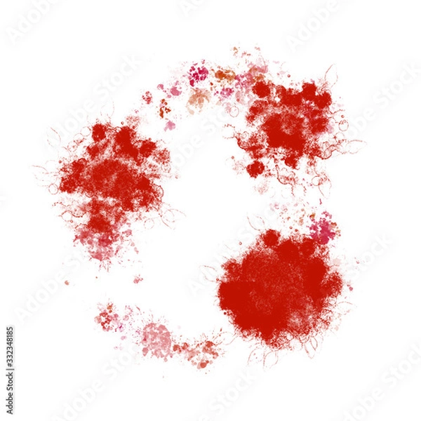 Obraz ウイルスのようなイメージ1b