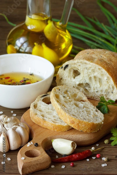 Obraz Fresh ciabatta.