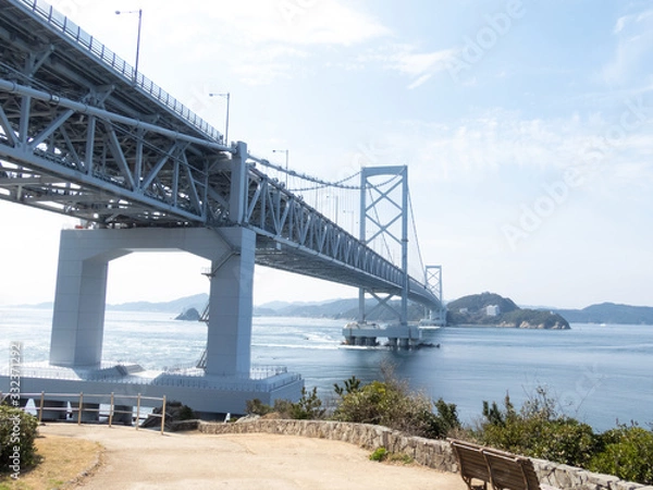 Fototapeta 大鳴門橋（道の駅うずしお）