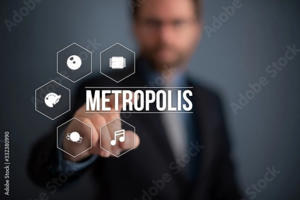 Fototapeta Metropolis