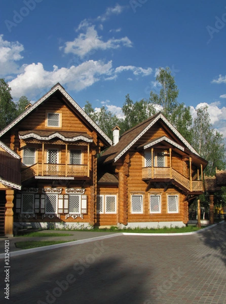 Obraz Wooden izba
