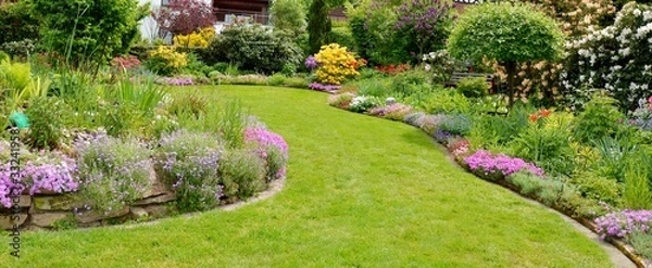 Obraz Gardening Panorama Spring