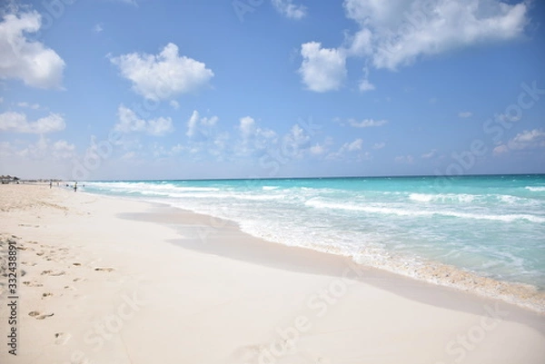 Obraz Sun set on the beach in Egypt north coast / dahab / hurgada / sharm el sheikh / taba / alexandria  - best place for vacation - holiday relaxation beach sand inspiration happiness tanning sunny 