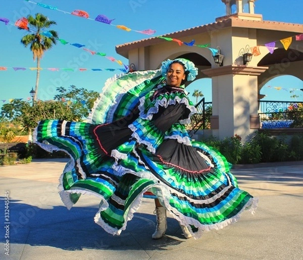 Obraz Mujer folclore Ballet 3
