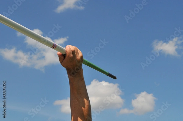 Obraz Speerwurf  rechts