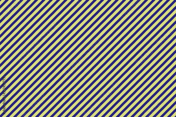 Fototapeta Diagonal blue and yellow lines pattern background