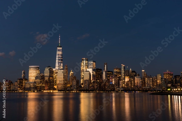 Obraz panorama miasta