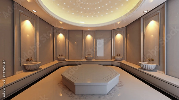 Obraz Turkish Hamam, bath modern concept design