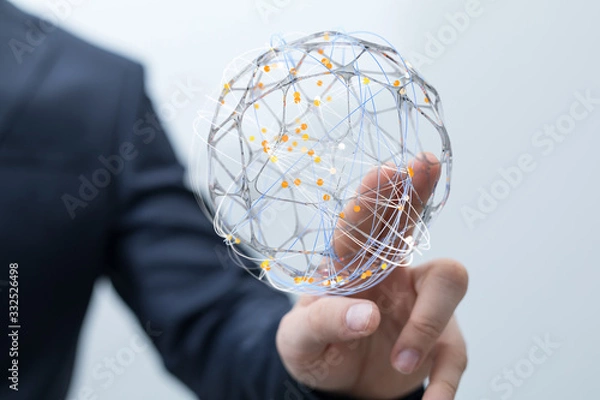 Fototapeta Unity group and teamwork concept.