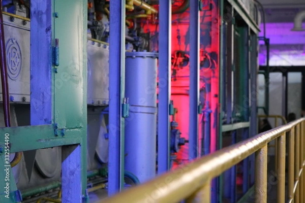 Obraz old locomotive