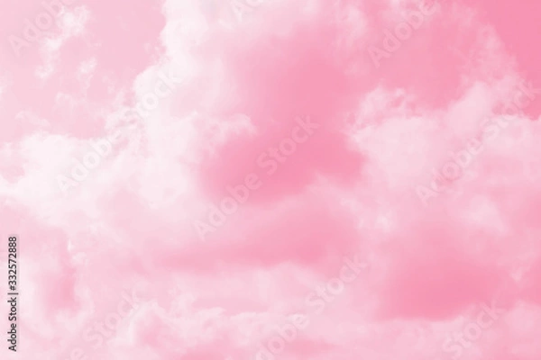 Fototapeta pink sky and clouds background