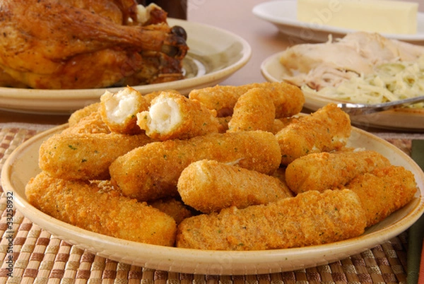 Fototapeta Serowe paluszki