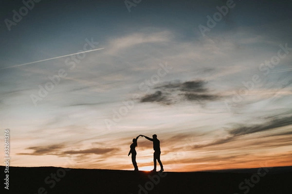 Fototapeta Sunset Dance