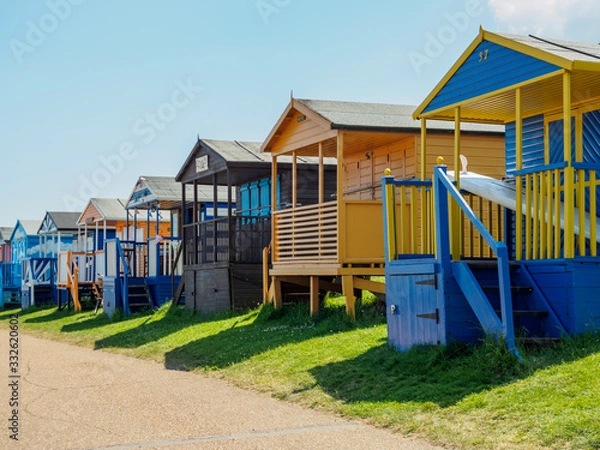 Obraz huts on the beach
