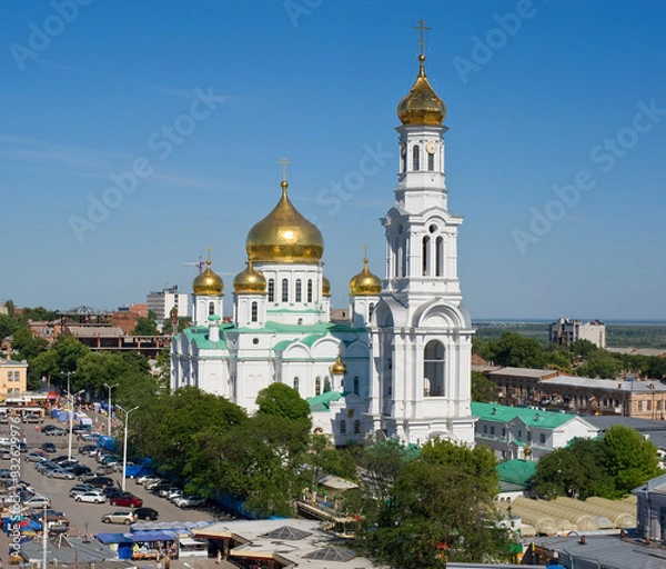 Fototapeta Cathedral of the Nativity of the blessed virgin Mary, Rostov-on-Don.