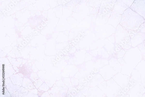 Fototapeta white wall cracks background / abstract white vintage background, texture old wall with cracks