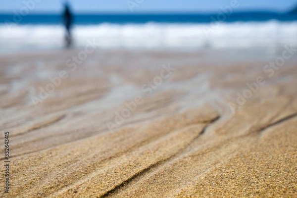 Obraz spuren im sand