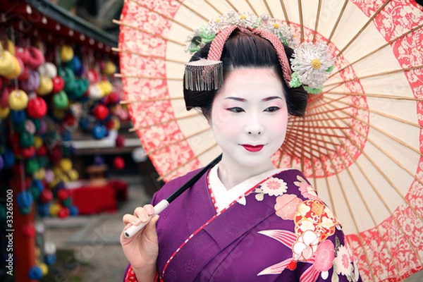 Obraz Parasol Maiko