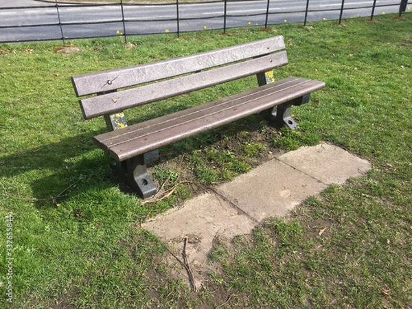 Fototapeta Park Bench