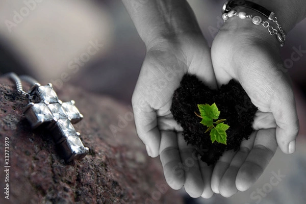 Obraz Glaube und Leben