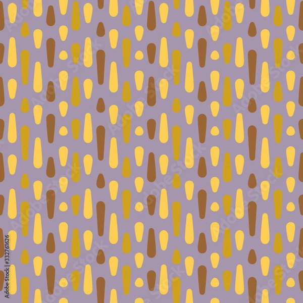 Obraz Abstract colorful drops. Vector spotty seamless pattern.