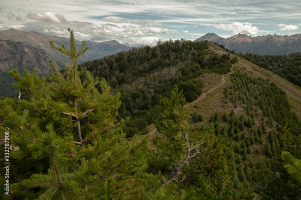 Obraz Landscape with mountains