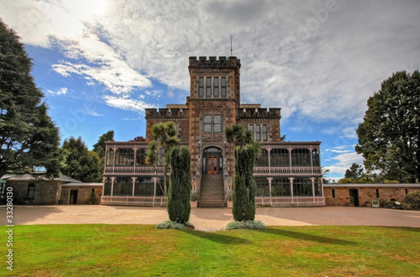 Obraz castle and gardens