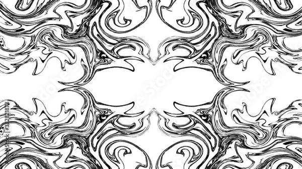 Fototapeta 混沌うねり壁紙・pc壁紙2