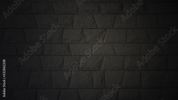 Obraz Rock wall in dim light