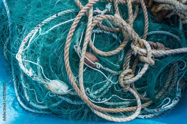 Obraz fisherman net