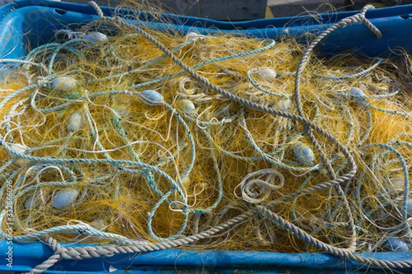 Obraz fisherman net
