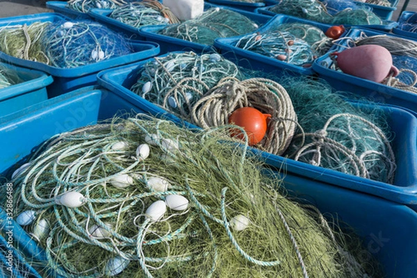 Obraz fisherman net