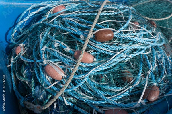 Obraz fisherman net