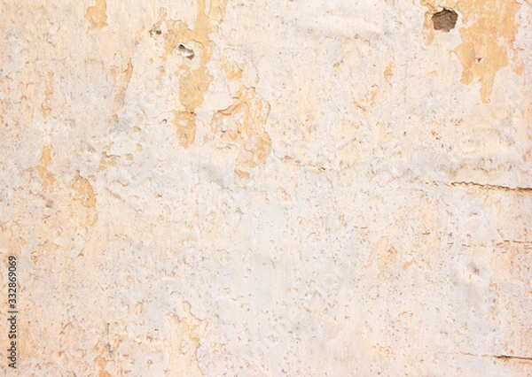 Fototapeta Adobe, plaster, beautiful warm beige 