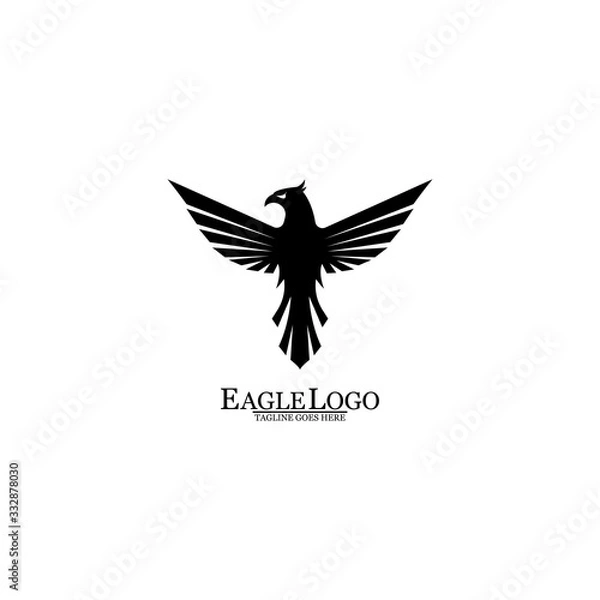 Obraz Eagle icon logo design vector template