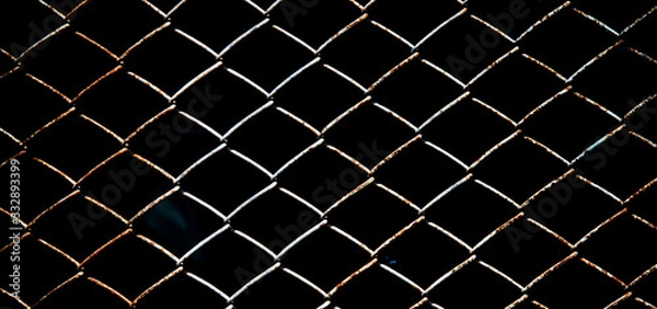 Fototapeta Net background in lock down concept.