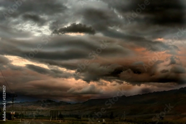 Fototapeta bad boiling storm