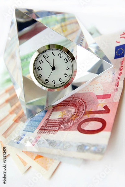 Obraz Zeit ist Geld