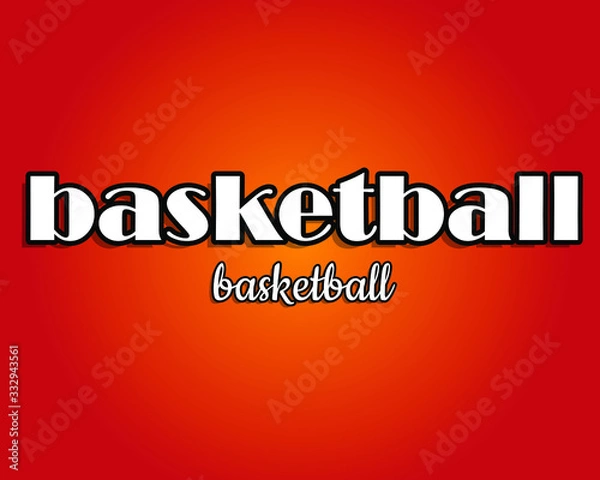 Obraz basketball Vector Grunge Banner backdrops design