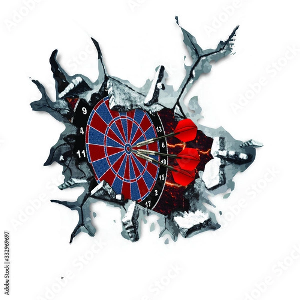 Obraz Dartscheibe