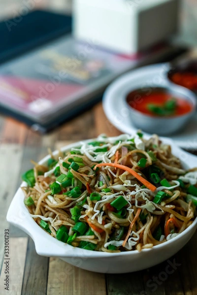 Obraz Veg Hakka Noodles