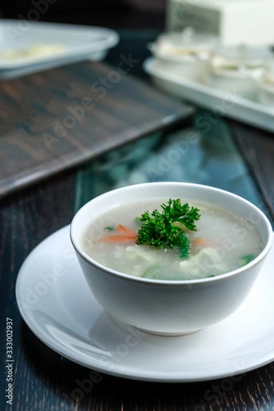 Obraz Veg Sweet corn soup