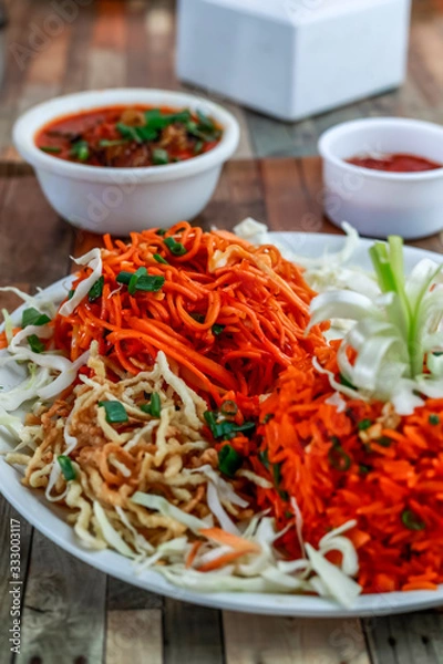 Obraz Veg triple rice