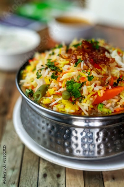 Obraz Vegetable Biryani (Veg biryani)