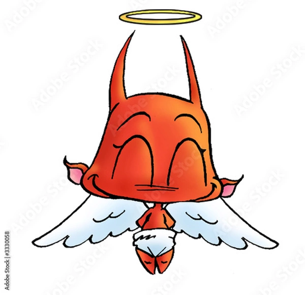 Fototapeta ange demon 03